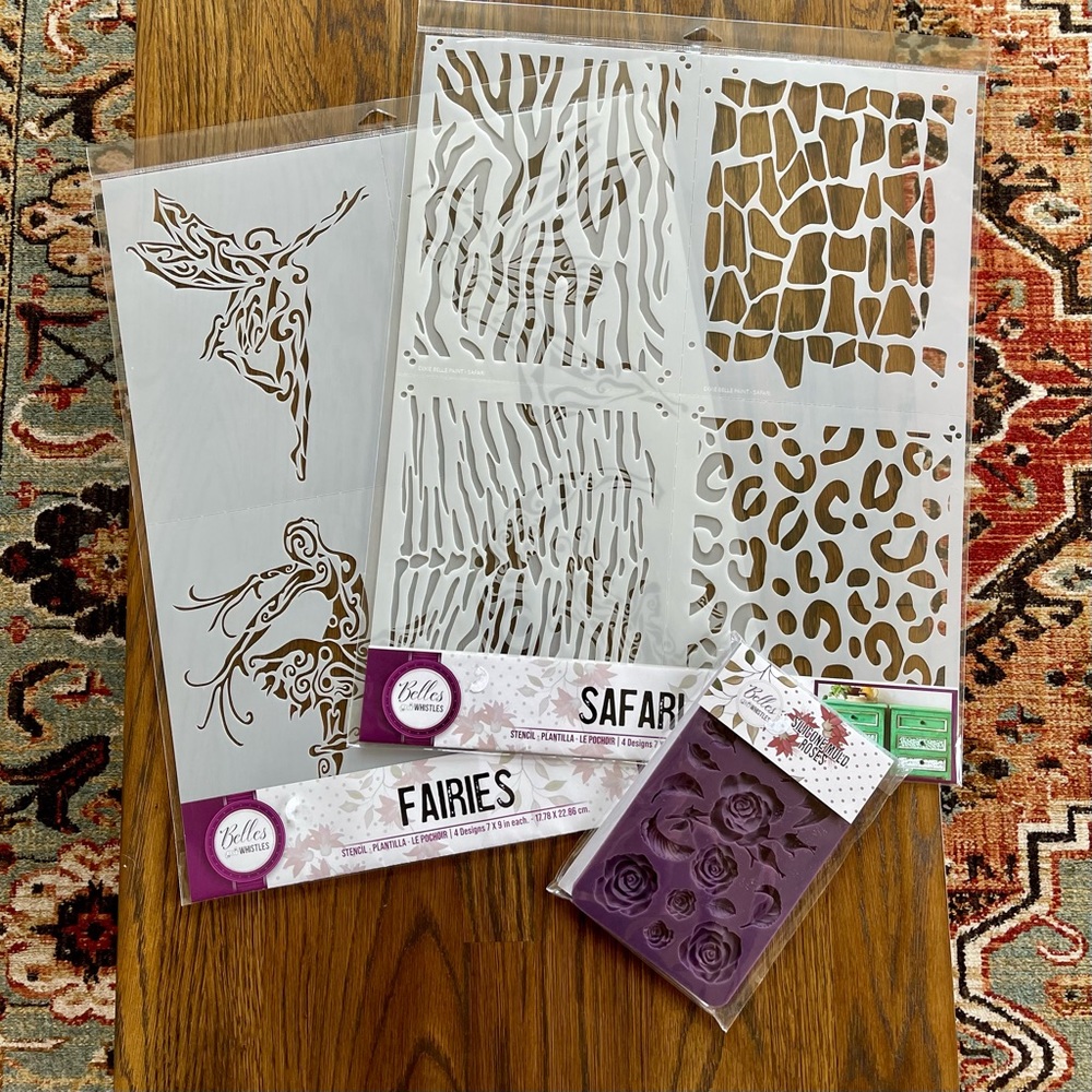 Dixie Belle Paint Company Stencil and Mold Bundle